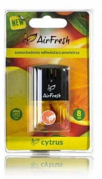 Carcommerce Zapach samochodowy cytrusowy do auta dyfuzor na kratkę NEW-AIR FRESH 8 ml