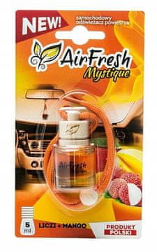 Carcommerce Zapach samochodowy do auta Liczi Mango Flakonik Mystique 5 ml