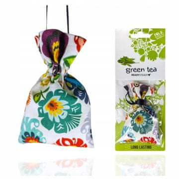 Carcommerce Zapach samochodowy woreczek z granulkami Folk Green Tea