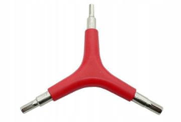Carcommerce Klucz imbusowy rowerowy Y 3w1 4 mm 5 mm 6 mm