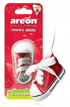 Carcommerce Zapach samochodowy do auta Strawberry Fresh Wave - zawieszka trampka