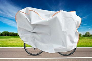 Carcommerce Pokrowiec na rower wodoodporny torba plandeka sakwa 210x95x120 cm