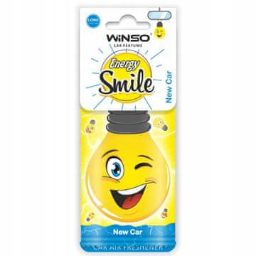 IN Zapach samochodowy Energy Smile New Car listek z buźką