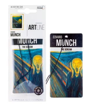 Carcommerce Zawieszka zapachowa do auta Artline Sztuka Munch Krzyk