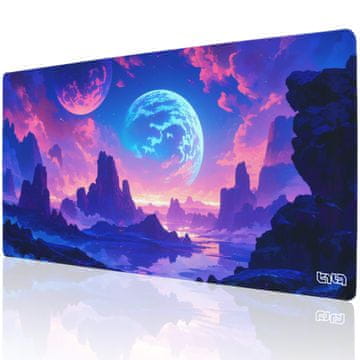 TILT Podkładka pod Mysz Planeta Neonu 100x50