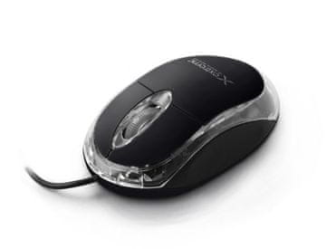 Titanum TITANUM XM102K uredski miš, USB, optički, 1000 DPI, ambidekstralan