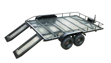 slomart Amewi trailer 1:10 Crawler RC model kamiona, RTR, crni