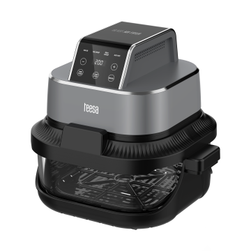 slomart TEESA TSA8090 Glass Air Fryer friteza na vrući zrak 4L (1,5L + 4L), 1500W