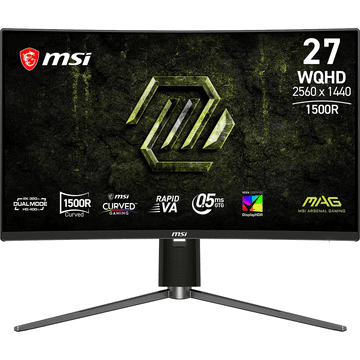MSI MAG X32 monitor, WQHD, Rapid VA, 350 nits, 5000:1 (9S6-3CE34T-031) 274CQPDF