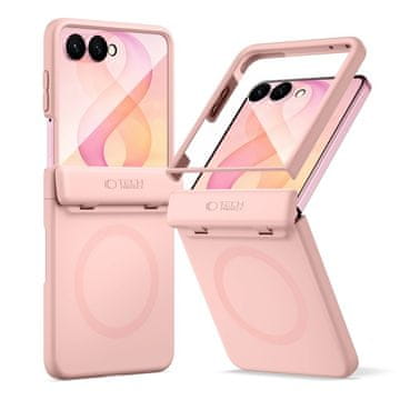 Tech-protect Kevlar Aura MagSafe maska za Galaxy Z Flip 8, ružičasta