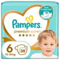 Pampers Premium Care pelene 6, 13-18 kg 38 kom.