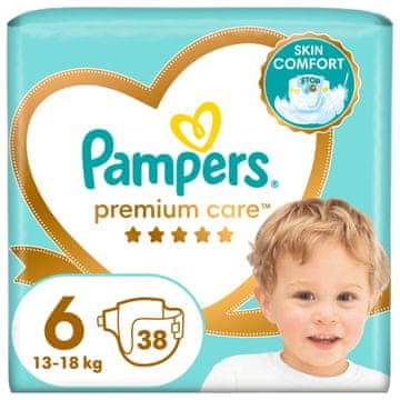 Pampers Premium Care pelene 6, 13-18 kg 38 kom.