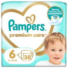 Pampers Premium Care pelene 6, 13-18 kg 38 kom.