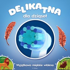Oral-B Pro Kids Lion King glave za četkicu za zube, pakiranje od 4 komada