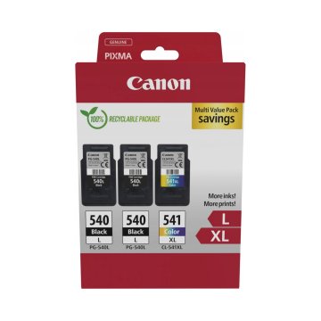 Canon set tinte 2x PG-540L + CL-541XL crna + trobojna 1 kom.