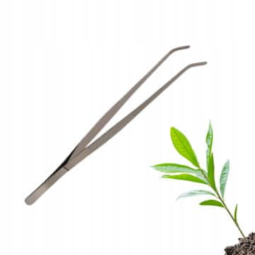 BIO Zakrivljena pinceta od 30 cm za DIY projekt sadnje