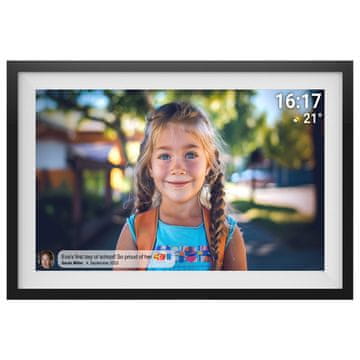 Denver PFF-1516 FRAMEO FHD digitalni okvir za fotografije crne boje