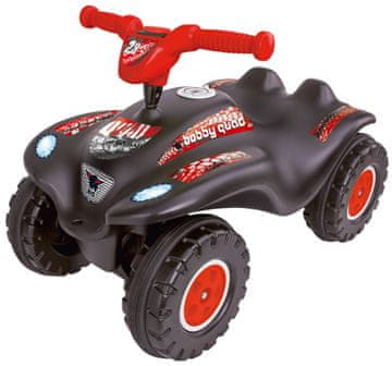 BIG Bobby Quad Racing Ride-On crni