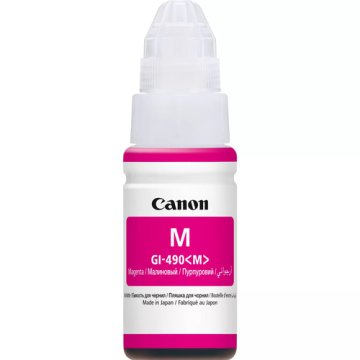 Canon GI-490M magenta tinta 70 ml. Original.