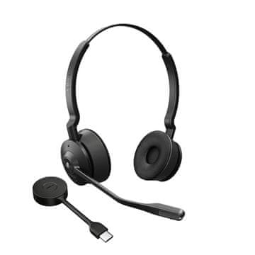 Jabra Engage 55 bežične uredske slušalice crne boje