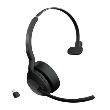Jabra Evolve2 55 bežične Bluetooth slušalice crne boje