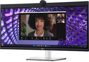 DELL P3424WEB 34,1" 3440x1440 LED crni zakrivljeni monitor