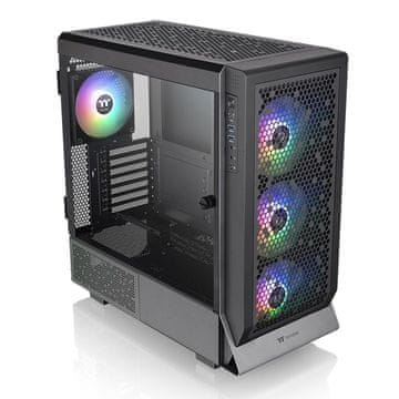 Thermaltake Thermaltake Ceres 500 TG ARGB Midi Tower kućište, crno - podrška za EATX, 7 utora, 6x 2.5", 2x 3.5"