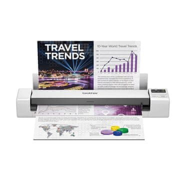 BROTHER Brother DS-940DW skener, A4, 600x600 DPI, crno-bijeli, USB, Wi-Fi