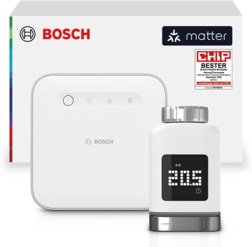 Bosch Bosch Smart Home Starterset: Controller + 1x termostat za radijatore II, antracit