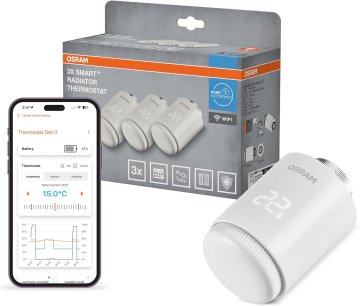 Smart SMART+ WiFi pametni termostat za radijator Gen2, trostruki paket