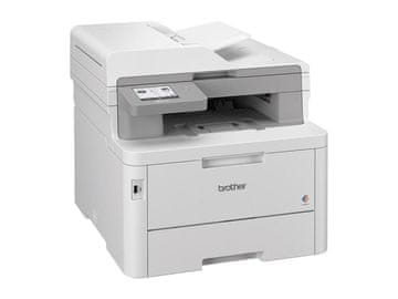 Brother MFCL8340CDWYJ1 profesionalni laserski pisač u boji 4-u-1 s više funkcija – automatsko dvosmjerno ispisivanje (duplex), Wi-Fi, LCD, 30 stranica u minuti