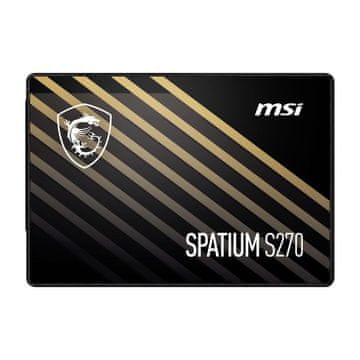 MSI SPATIUM S270 SSD disk 240GB SATA3 2.5" (500/400 MB/s) 3D NAND
