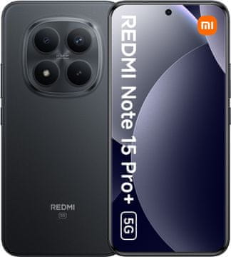 Xiaomi Smartfon Redmi Note 15 Pro Plus 5G 8/256GB Black MZB0MI4EU