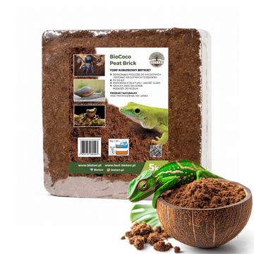 BIO Briketi od kokosovih vlakana 5 kg | BioBase kokosove tresetne brikete