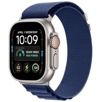 Tech-protect Nylon Pro remen za Apple Watch 44/45/46/49mm, zavy blue