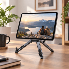 HOME & MARKER® Univerzalni magnetski stalak za mobitele, tablete i Nintendo Switch, sklopivi dizajn i podesiva visina | UNISTAND