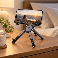 HOME & MARKER® Univerzalni magnetski stalak za mobitele, tablete i Nintendo Switch, sklopivi dizajn i podesiva visina | UNISTAND