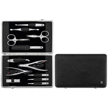 slomart ZWILLING TWINOX set za manikuru, crno kožno etui, 12 elemenata