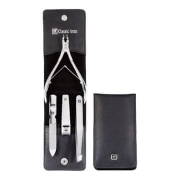 Classic ZWILLING Classic Inox putni set, crno kožno etui, 4 komada