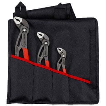 Knipex Knipex 00 19 55 S9 set kliješta, 3 komada, crvena drška, 1.25 kg