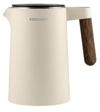 slomart Concept električni kuhalo za vodu RK3304 Norwood 1.5L, vanilija