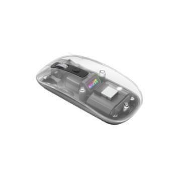 slomart PRISM 20W Bežični Uredski Miš - Prozirni