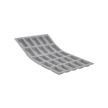 de Buyer Posuda za pečenje 1852.01D, mini financiers (rectangles), 25 pieces, 30 x 20 cm, silicone