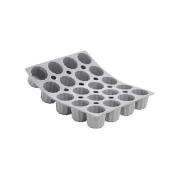 de Buyer Posuda za pečenje 1856.21D, 20 mini canelés molds, silicone, temperature -70 to 300 °C