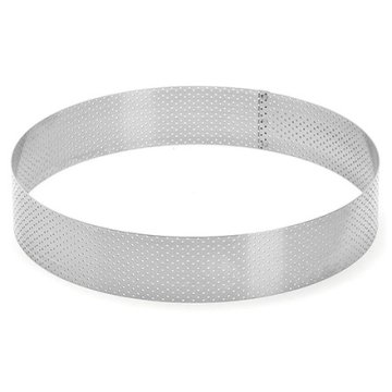 de Buyer Okvir za lim za pečenje 3097.08, perforated, diameter 20 cm, height 4.5 cm, round