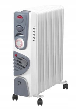 Volteno VOLTENO uljni radijator 11 rebara, Turbo+Timer, 2500W+400W