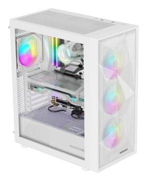 Genesis GENESIS Diaxid 605 ARGB Midi Tower kućište - Bijelo