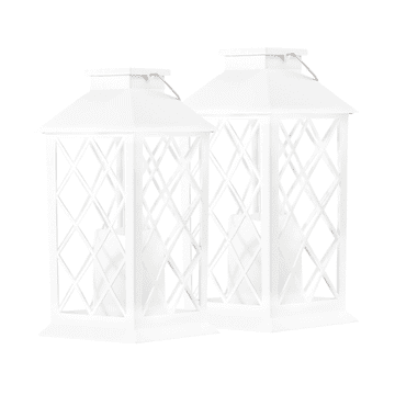 slomart ATL DA785A Solarni lampion (set 2 kom), bijeli