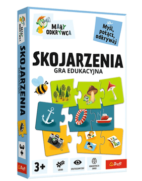 slomart TREFL GRY Edukativna igra 'Asocijacije' Mali Otkrivač