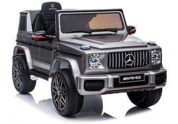 AUTONA LEAN CARS Akumulatorski auto Mercedes G63 AMG - Srebrni lakirani